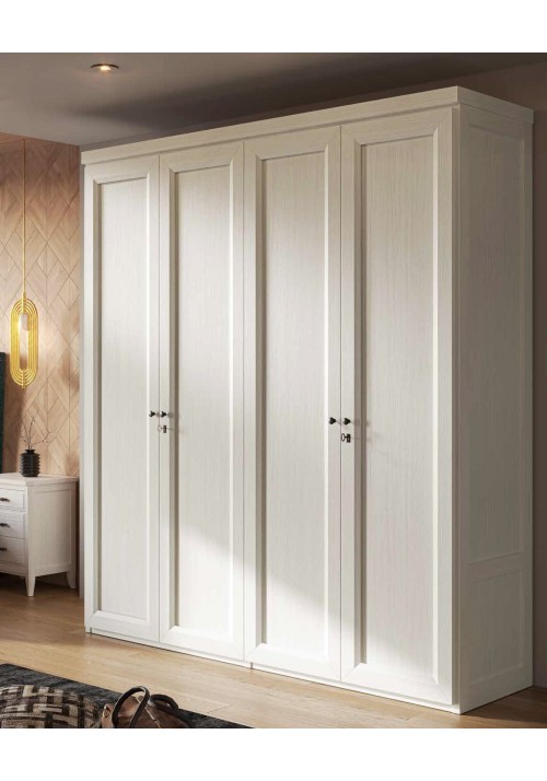 Armario de 4 puertas de madera personalizable en medidas y colores