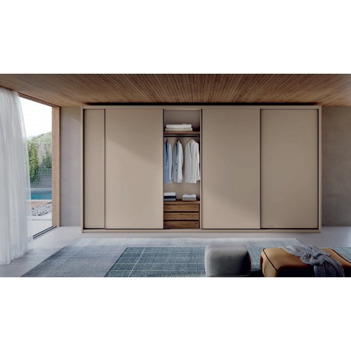 Sliding Door Wardrobe with Optional LED Lighting