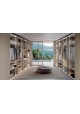 Modern Walk-In Closet Wardrobe with Accessories