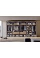 Modern Walk-In Closet Wardrobe with Accessories
